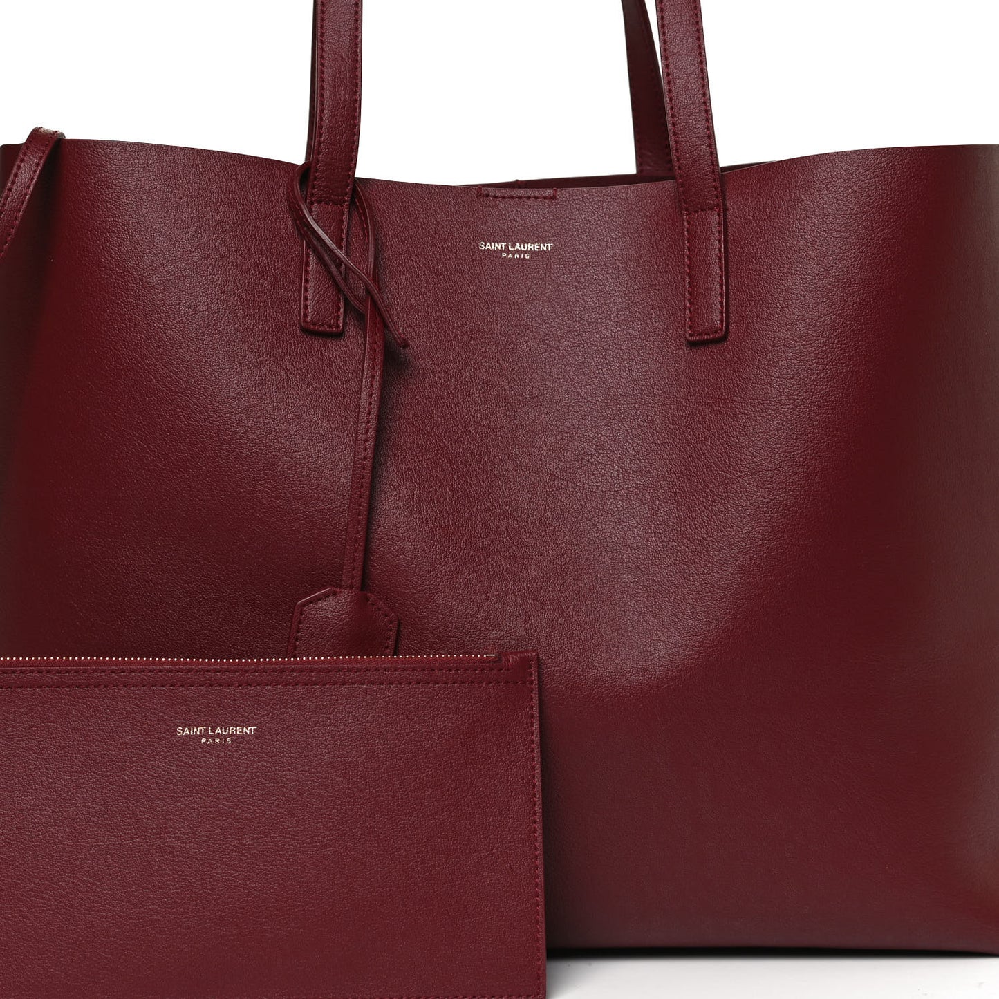 Calfskin Large Shopping Tote Palissandre
