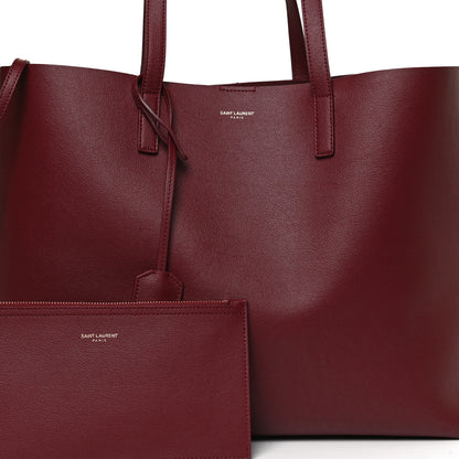 Saint Laurent Calfskin Large Shopping Tote Palissandre 6 of 10