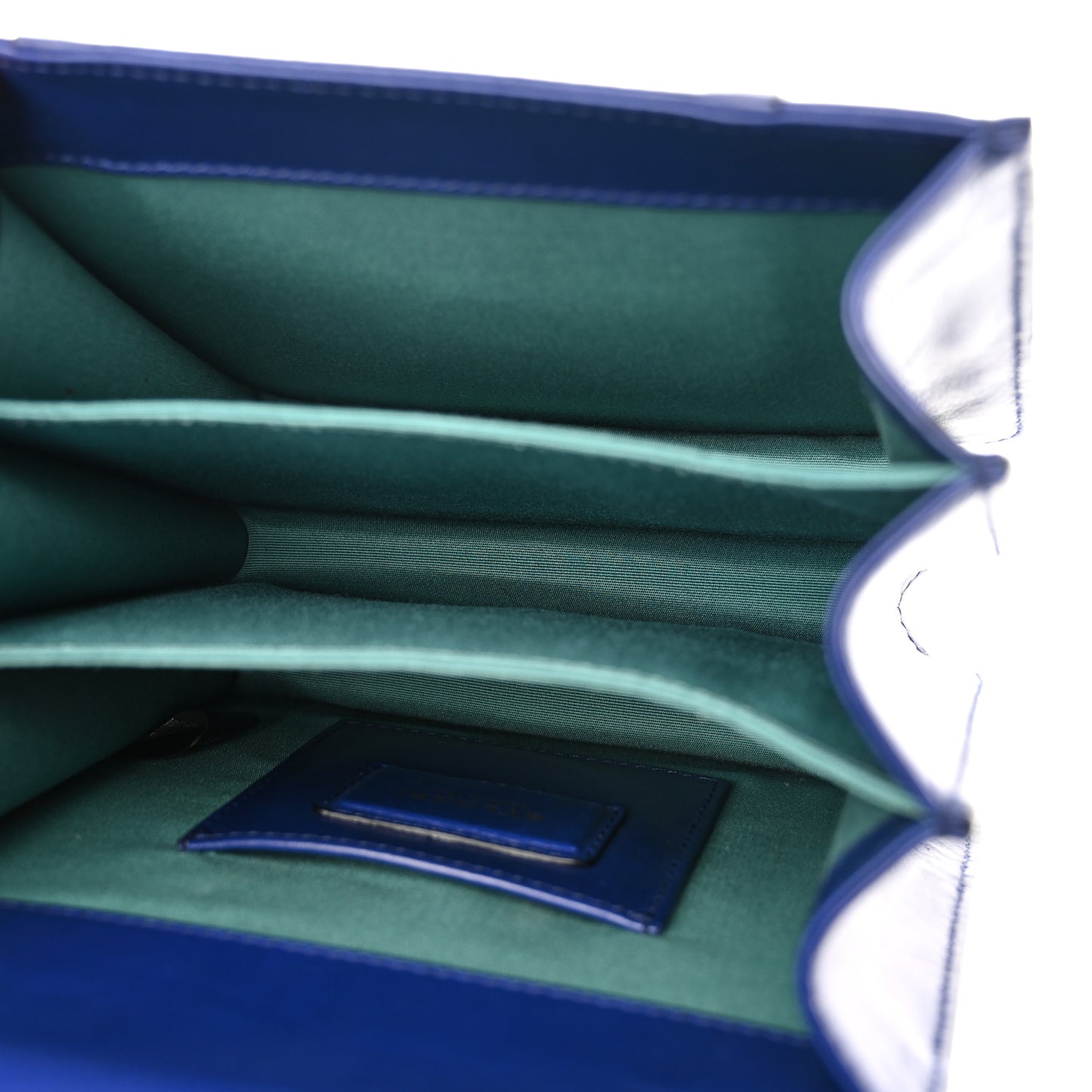 Calfskin Serpenti Forever Top Handle Blue