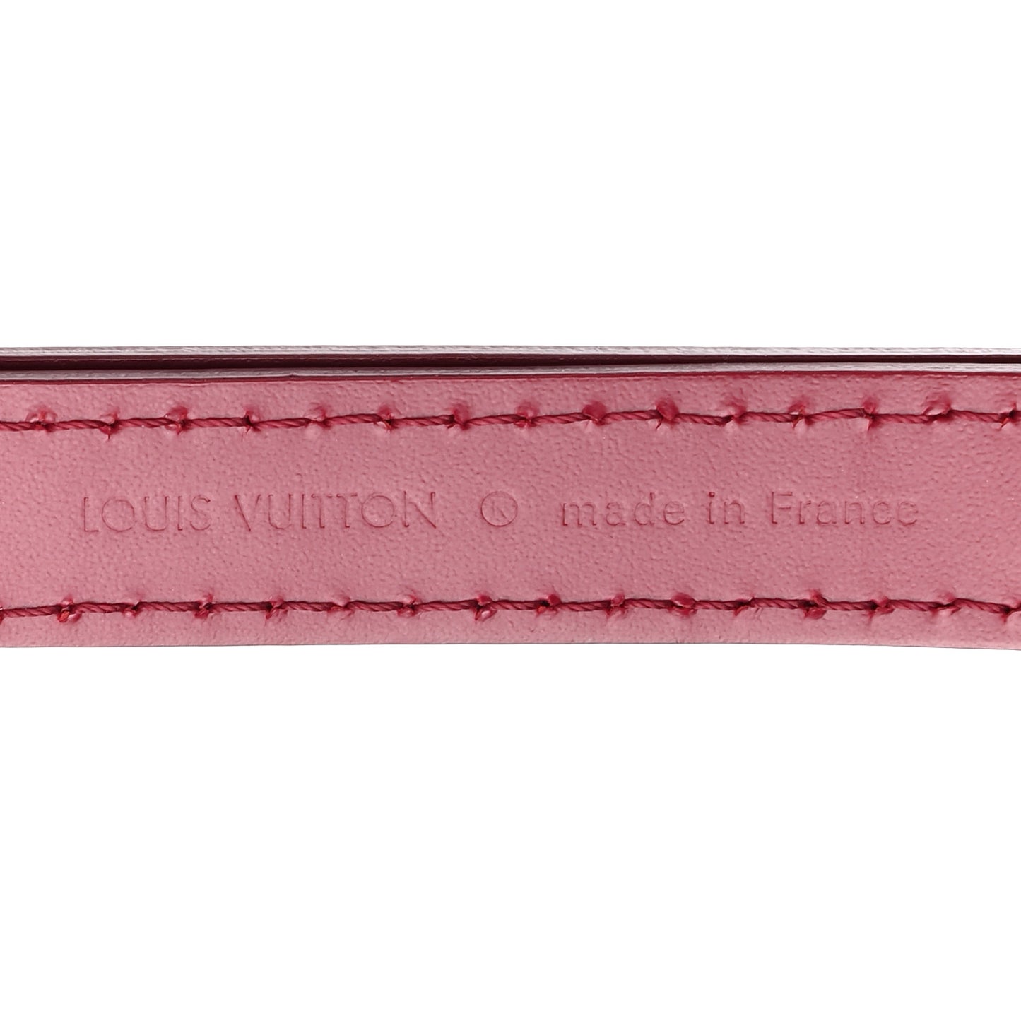 Calfskin 16mm Adjustable Shoulder Strap Fuchsia
