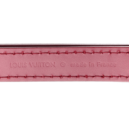 Louis Vuitton Calfskin 16mm Adjustable Shoulder Strap Fuchsia 4 of 5