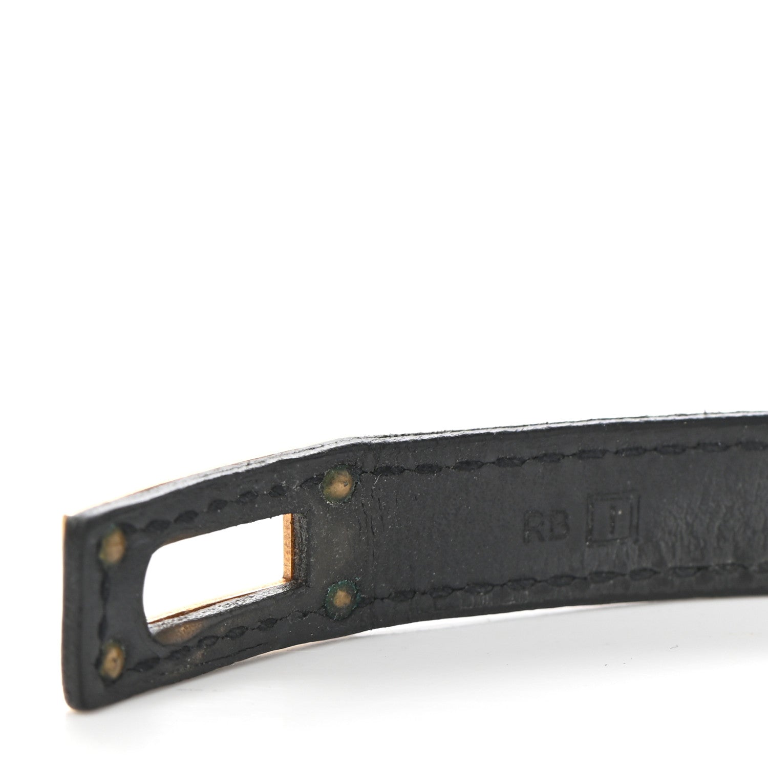 Hermes Box Kelly Double Tour Bracelet M Black 5 of 6