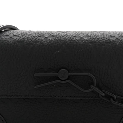 Louis Vuitton Taurillon Monogram Steamer Wearable Wallet Black 7 of 9