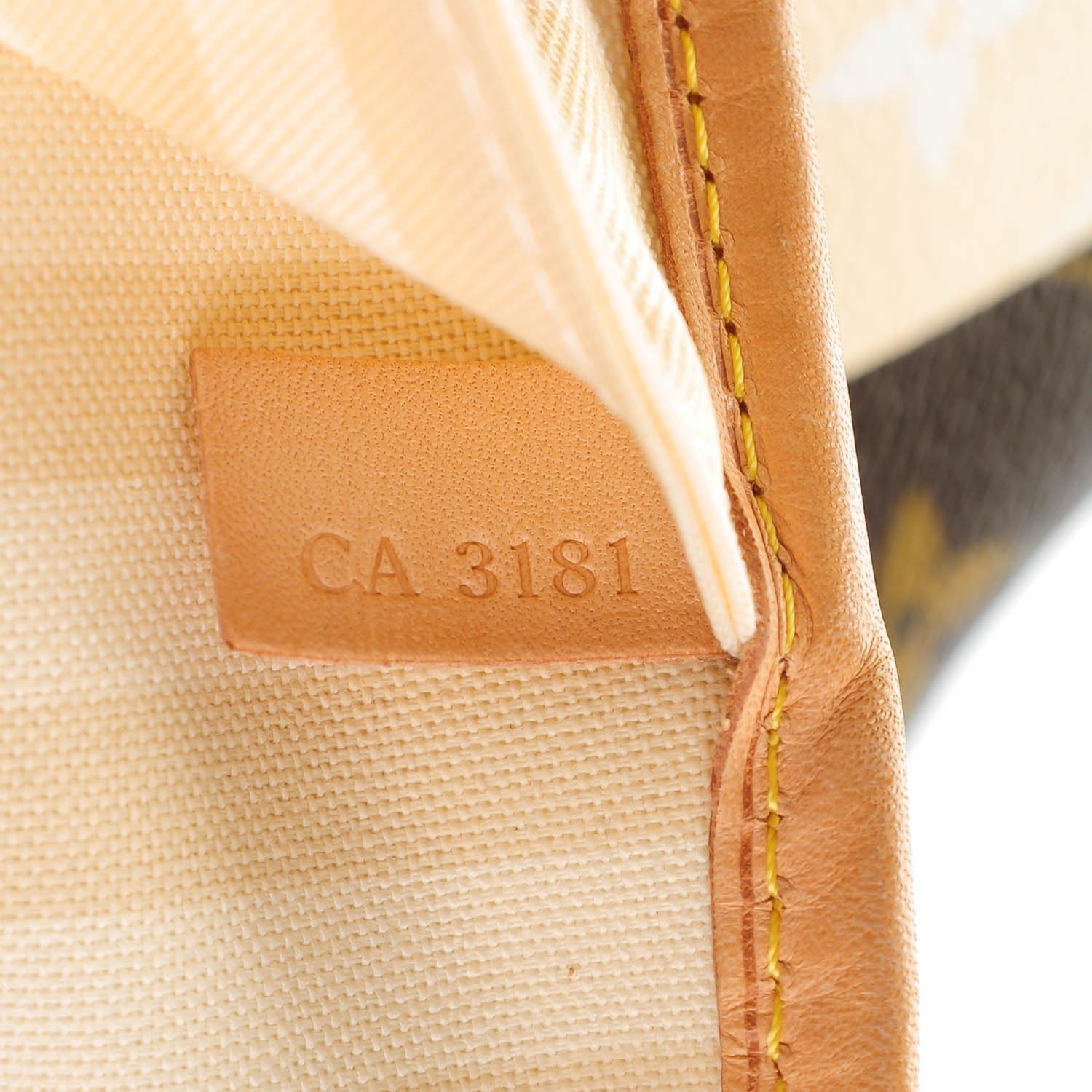 Louis Vuitton Monogram Rayures Neverfull MM 7 of 7