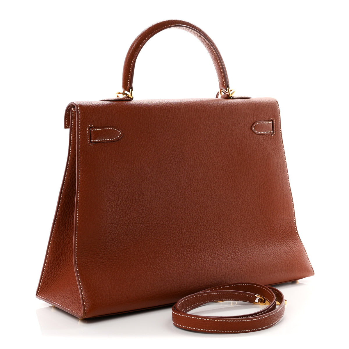 Hermes Ardennes Kelly Sellier 35 Noisette 3 of 10