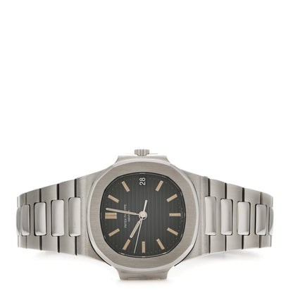 Patek Philippe Stainless Steel 37mm Nautilus Automatic Watch Blue 3800/1A 2 of 5