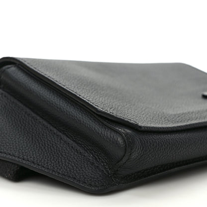 Louis Vuitton Grained Calfskin Aerogram Takeoff Slingbag Black 7 of 8