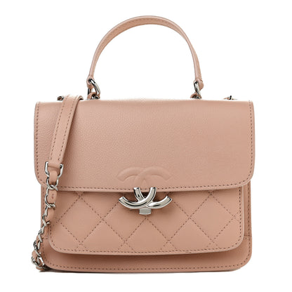 Chanel Caviar Quilted CC Box Flap Light Pink 1 of 11