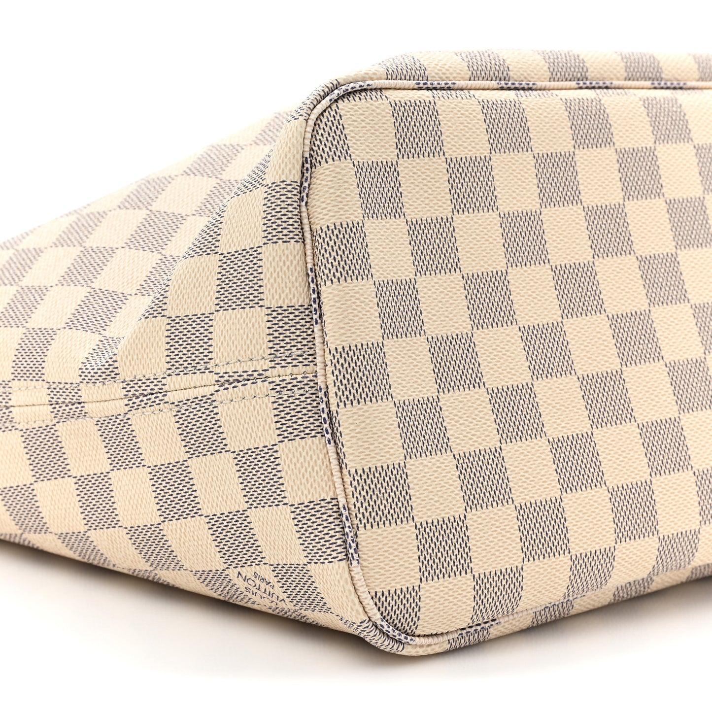 Damier Azur Neo Neverfull MM Rose Ballerine