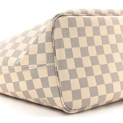 Louis Vuitton Damier Azur Neo Neverfull MM Rose Ballerine 10 of 18