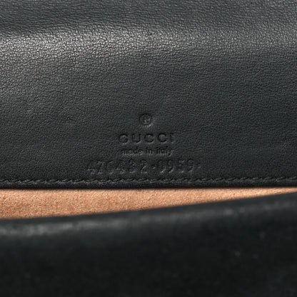 Gucci GG Supreme Monogram Super Mini Dionysus Shoulder Bag Black 6 of 12