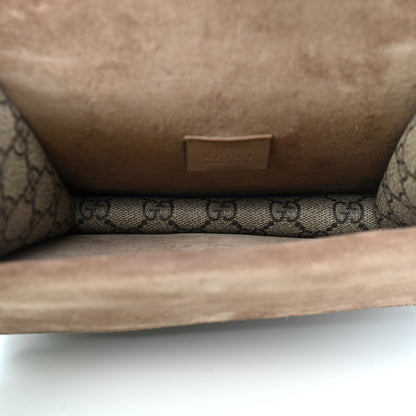 Gucci GG Supreme Monogram Mini Dionysus Shoulder Bag Taupe 5 of 9