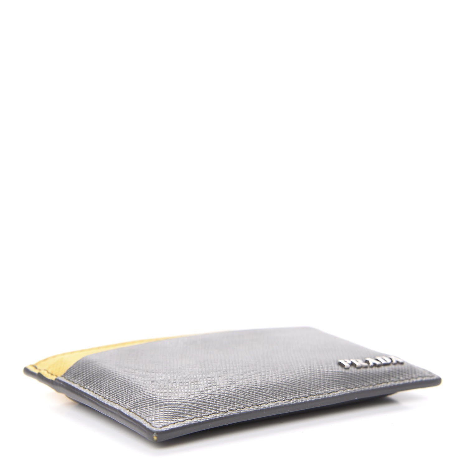 Prada Saffiano Card Holder Marmo Girasole 4 of 8