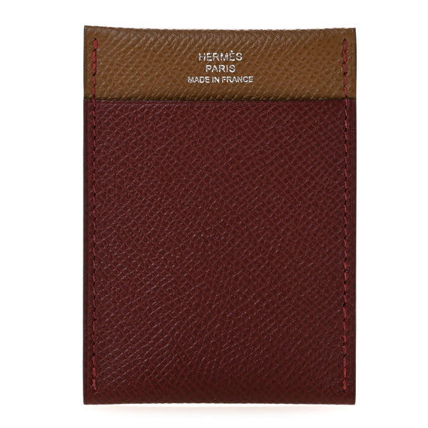 Hermes Epsom MC2 Gama Jungle Card Holder Rouge H Alezan 1919726