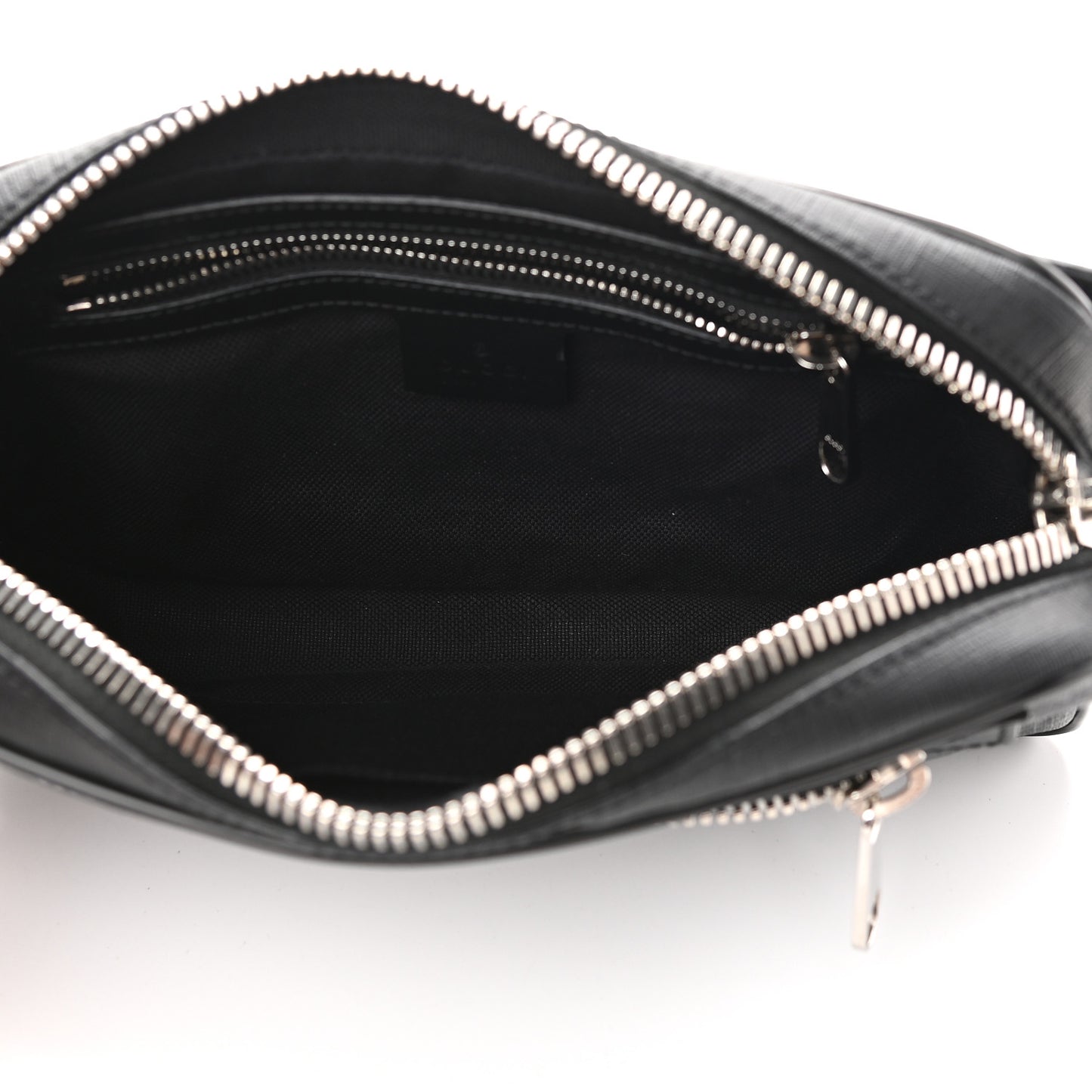 Soft GG Supreme Monogram Web Belt Bag Black Grey