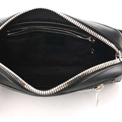 Gucci Soft GG Supreme Monogram Web Belt Bag Black Grey 5 of 9