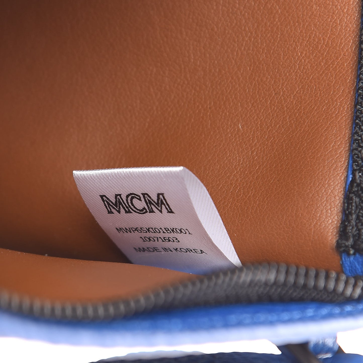 Visetos Pouch Black Blue