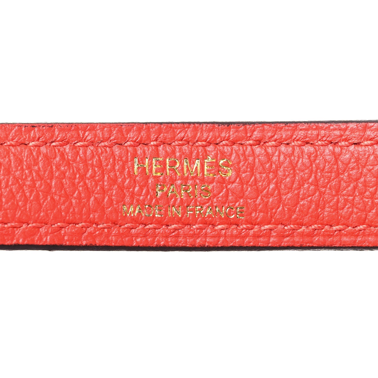 Hermes Evercolor Verso Kelly Retourne 32 Capucine Rouge H 8 of 15