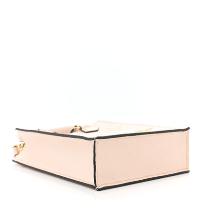 Louis Vuitton Empreinte Monogram Giant By The Pool Petit Sac Plat Cream Saffron 4 of 11