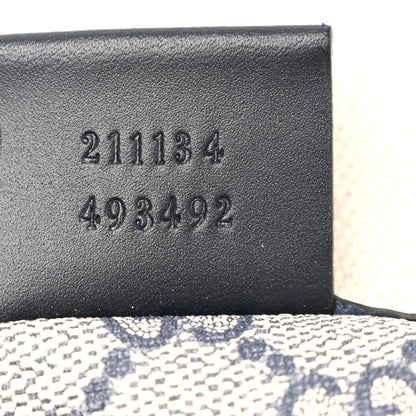 Gucci GG Plus Monogram Medium Signature Web Loop Tote Navy 7 of 12