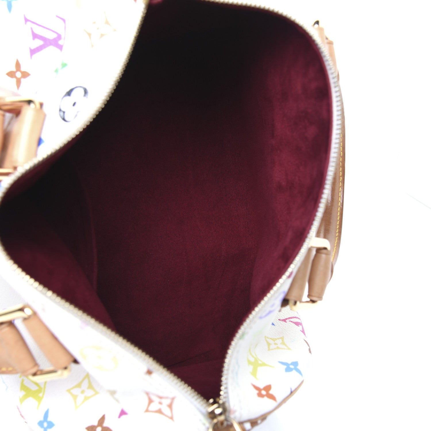 Louis Vuitton Monogram Multicolor Speedy 30 White 11 of 27