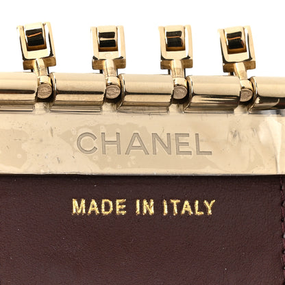 Chanel Caviar Quilted Classic 4 Key Holder Wallet Black 6 of 10