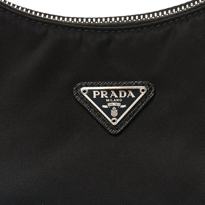 Prada Tessuto Nylon Mini Re-Edition 2000 Bag Black 7 of 10