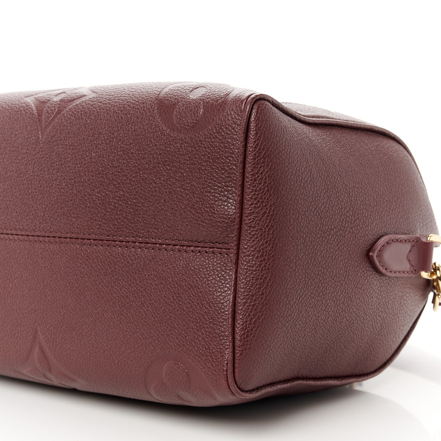 Louis Vuitton Empreinte Monogram Giant Speedy Bandouliere 25 Wine 11 of 12