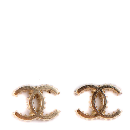 Chanel CC Earrings Gold 1 of 3