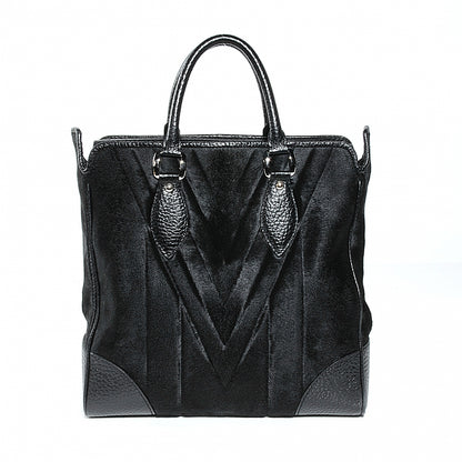 Louis Vuitton Mens Pony Hair Cabas Whistler Black 1 of 7