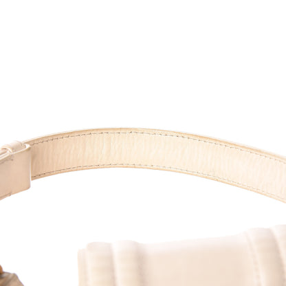 Chanel Glazed Calfskin Boy Tote White 16 of 23