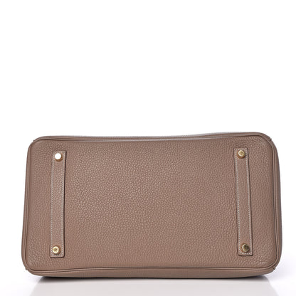 Hermes Togo Birkin 35 Etoupe 33 of 38