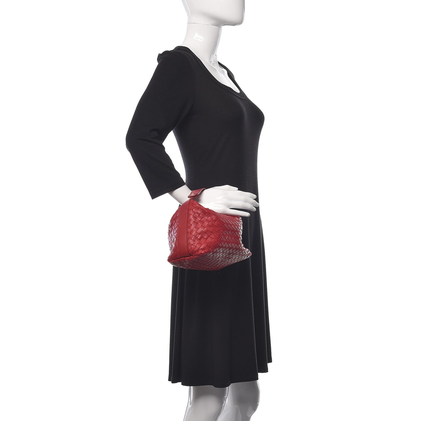 Nappa Intrecciato Large Cosmetic Case Carmino
