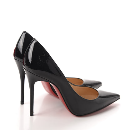 Christian Louboutin Patent Decollete 554 100 Pumps 35 Black 4 of 10