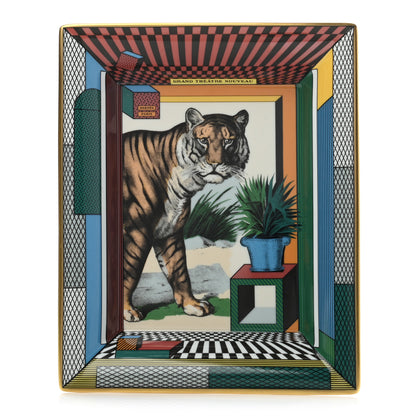 Hermes Porcelain Grand Theatre Nouveau Change Tray 1 of 10