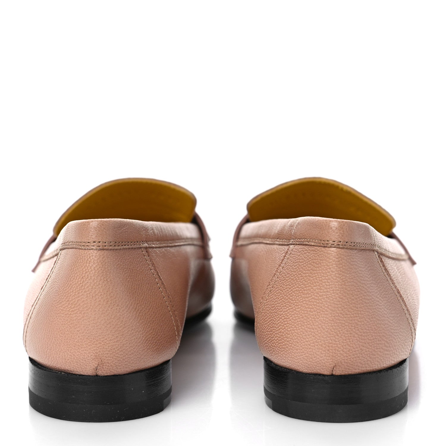 Hermes Goatskin Womens Royal Loafers 37 Bois De Santal 5 of 10