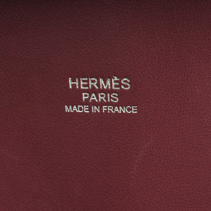 Hermes Taurillon Clemence Bolide 35 Bois De Rose 6 of 9