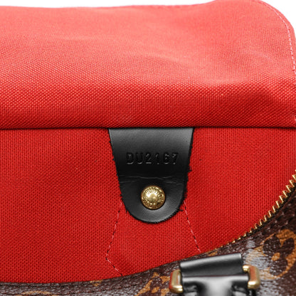 Louis Vuitton Monogram My World Tour Speedy Bandouliere 30 Black 7 of 7