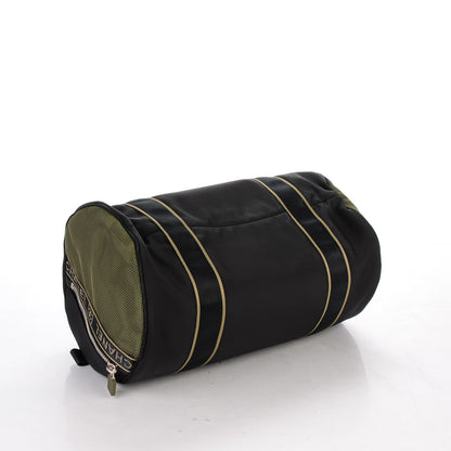 Chanel Nylon Sport Duffle Black Green 4 of 7
