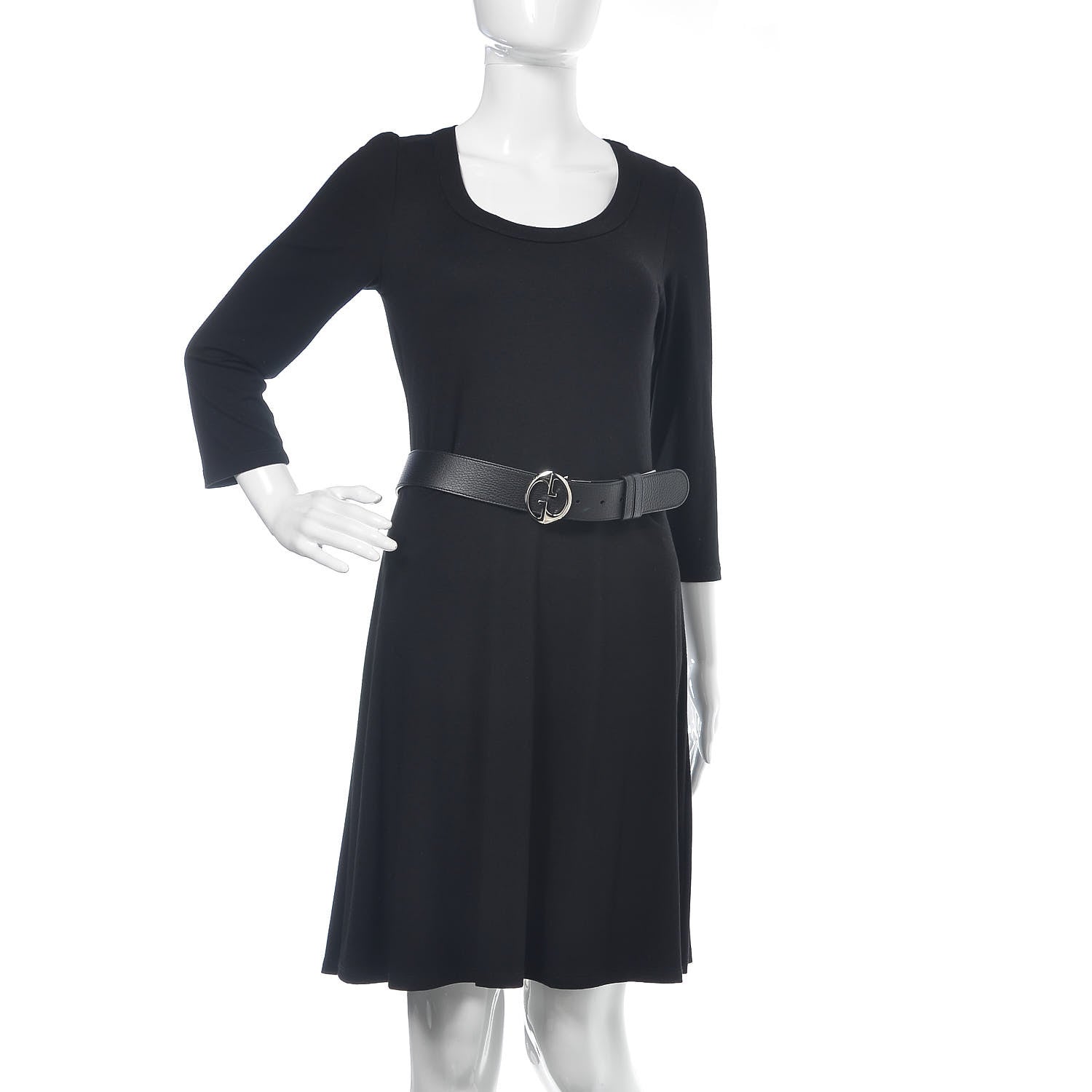 Gucci Calfskin 1973 Reversible Belt 95 38 Black Navy 3 of 16