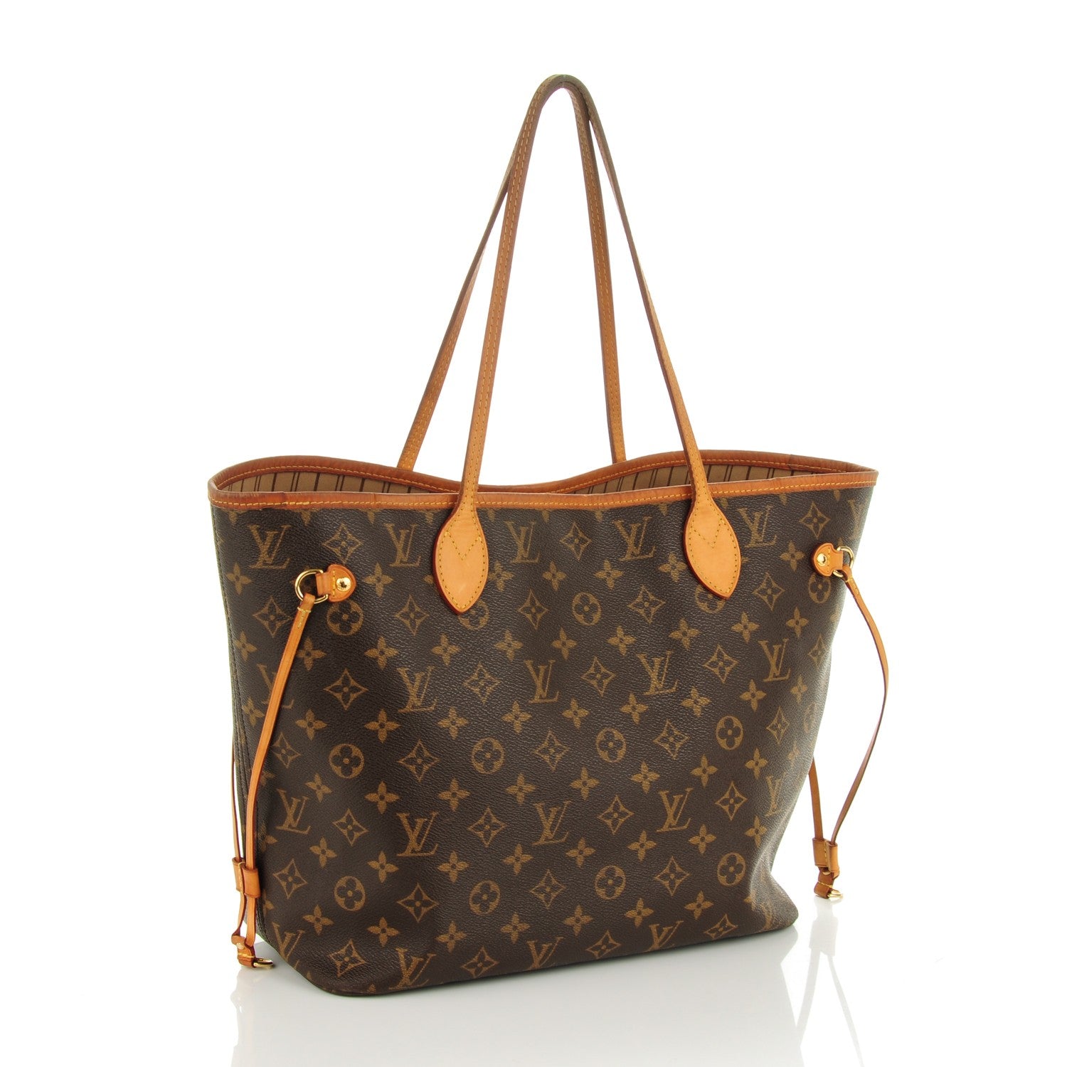 Louis Vuitton Monogram Neverfull MM 3 of 9