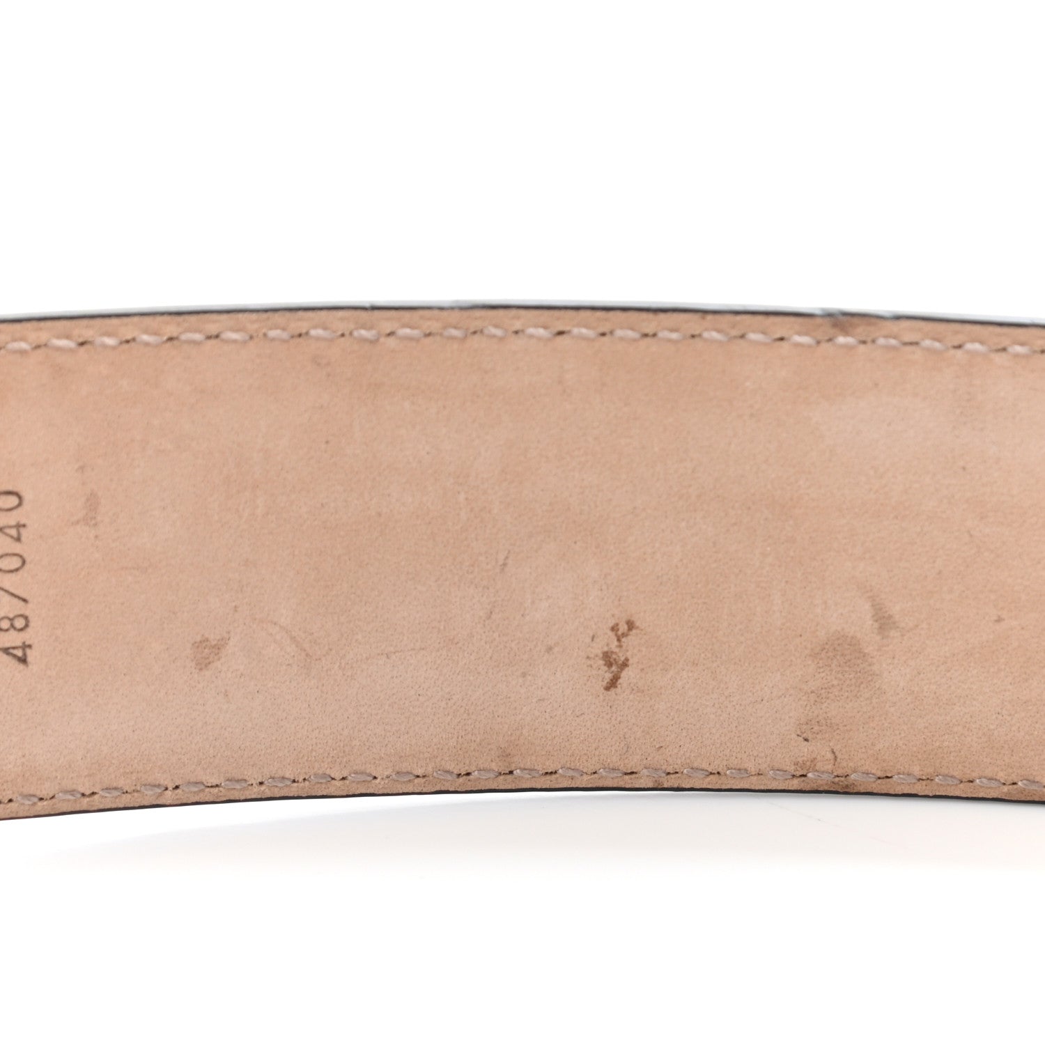 Gucci Calfskin Interlocking G 37mm Belt 75 30 Black 4 of 8