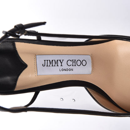 Jimmy Choo Kid PVC Erin 85 Pumps 36 Black 7 of 10