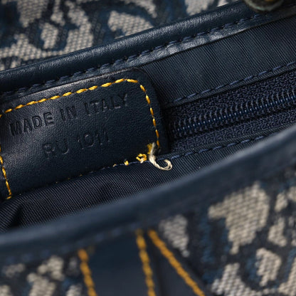 Christian Dior Monogram Saddle Bag Blue 16 of 17