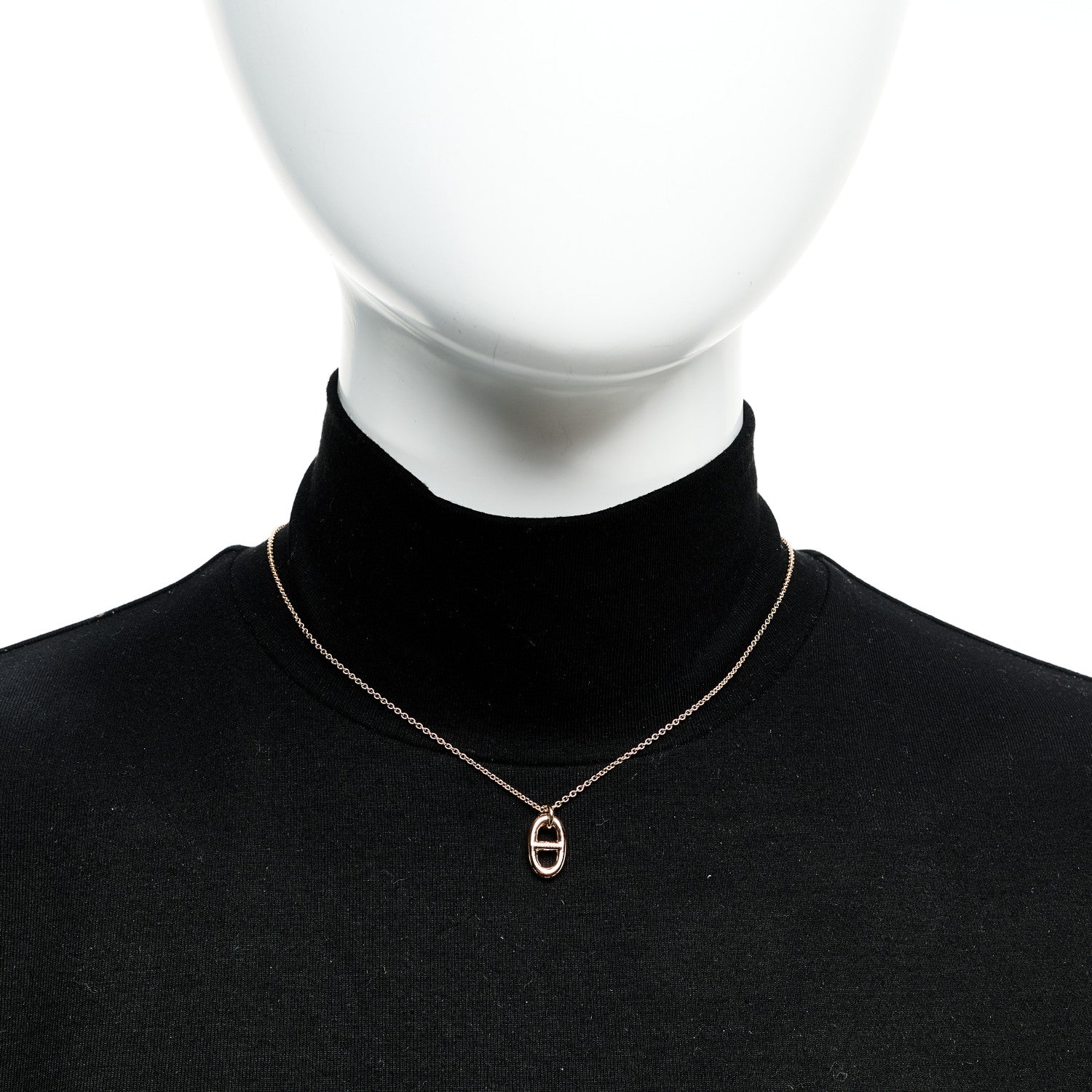 Hermes 18K Rose Gold PM Farandole Pendant Necklace 2 of 7