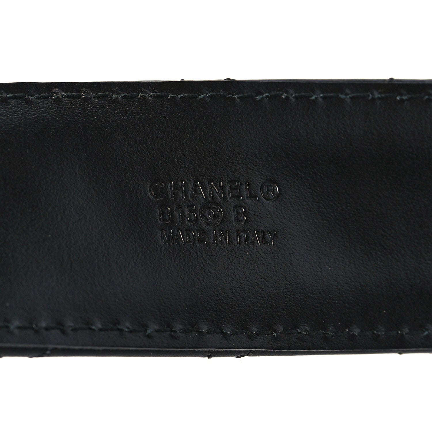 Chanel Lambskin Quilted CC Chain Belt 75 30 Black 4 of 9