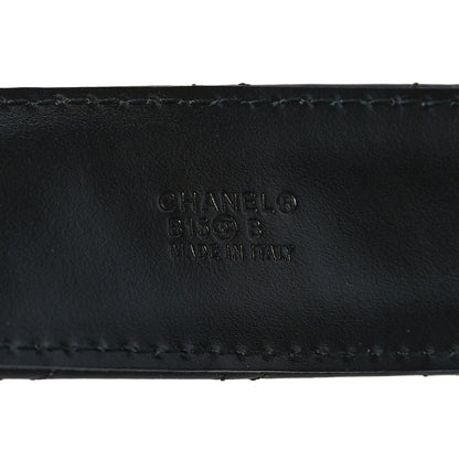 Chanel Lambskin Quilted CC Chain Belt 75 30 Black 4 of 9
