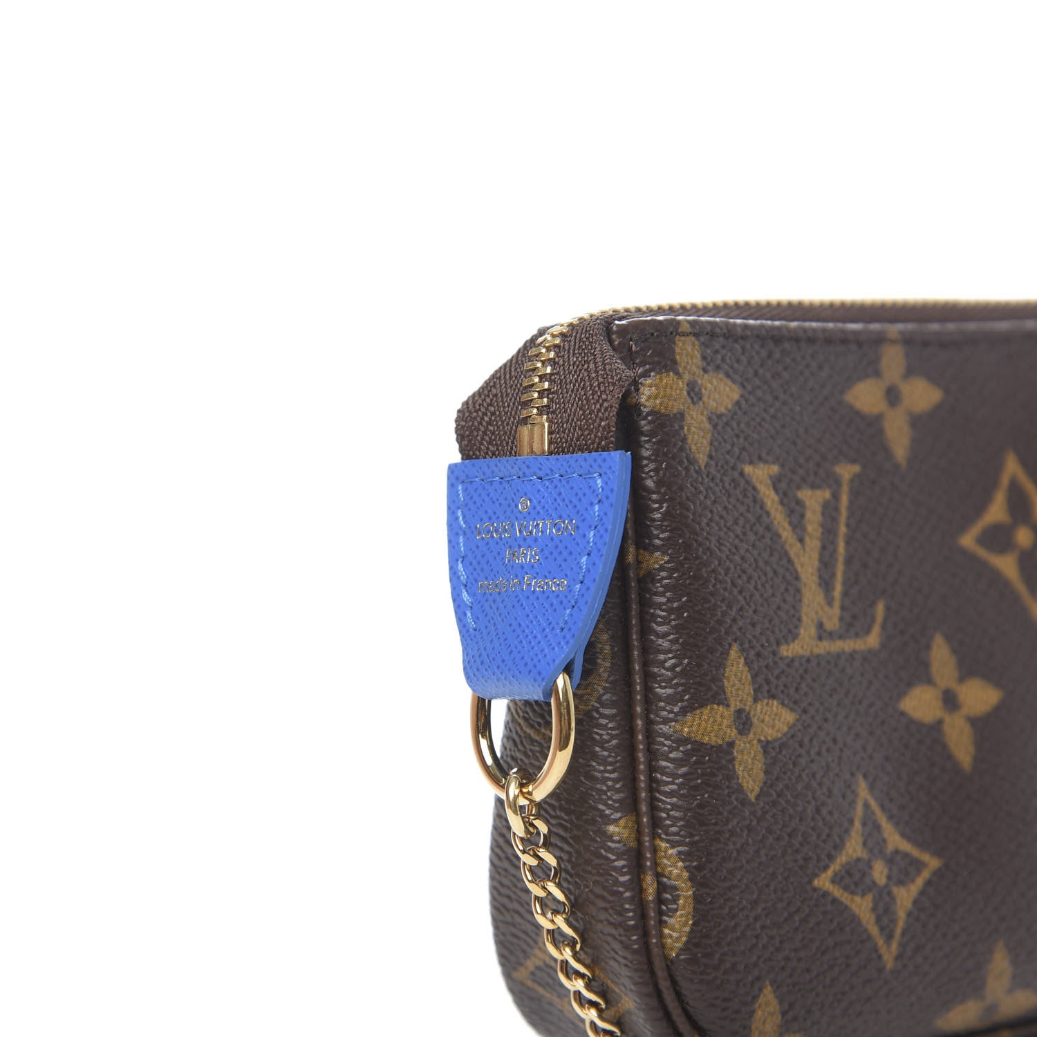 Louis Vuitton Monogram 2019 Christmas Animation Mini Venice Pochette Accessories Blue 7 of 8
