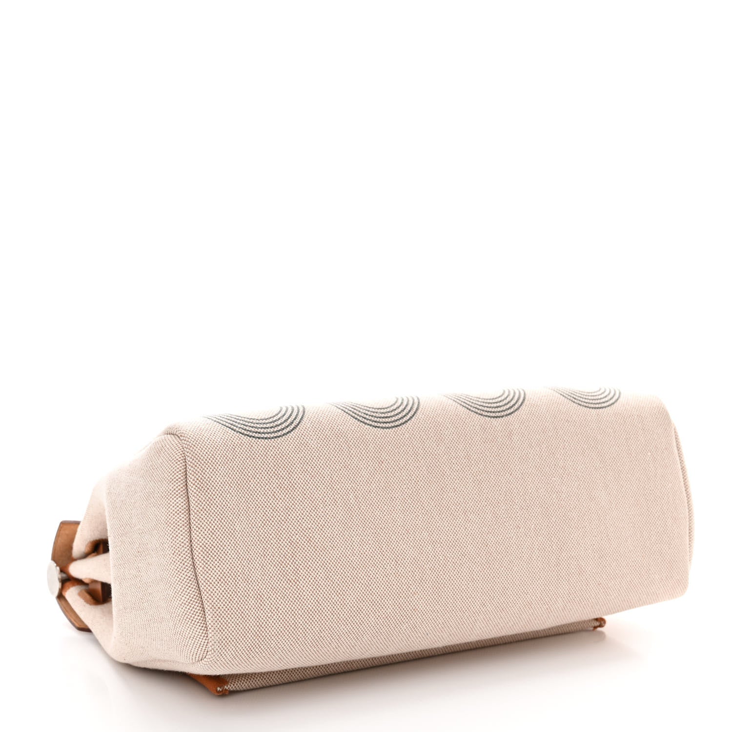 Hermes H Plume Canvas Vache Hunter Circuit 24 Herbag Zip Retourne 31 Gris Meyer Ecru Beige Naturel 5 of 11