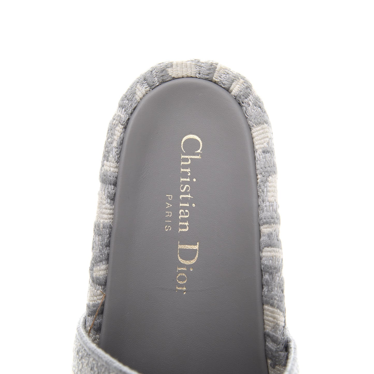 Oblique D-Way Platform Sandal 36 Grey Stone